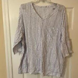 2X Catherns white blouse